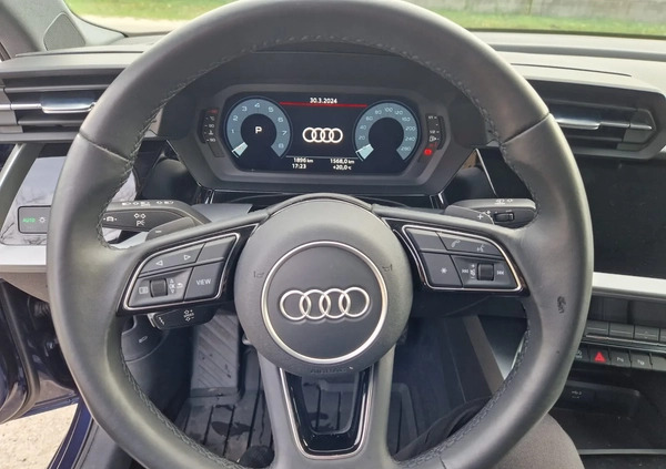 Audi A3 cena 138500 przebieg: 1900, rok produkcji 2022 z Wolbrom małe 121